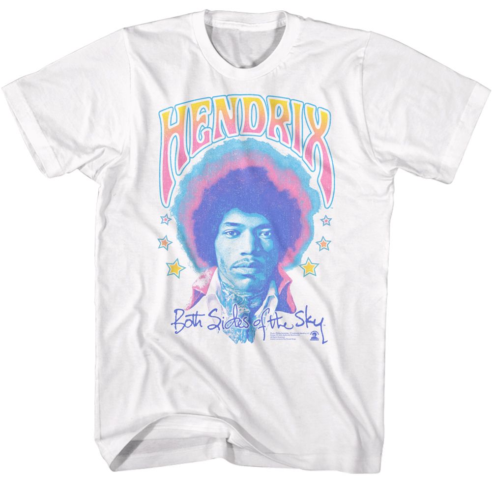 Wholesale Jimi Hendrix Pastel Both Sides T-Shirt