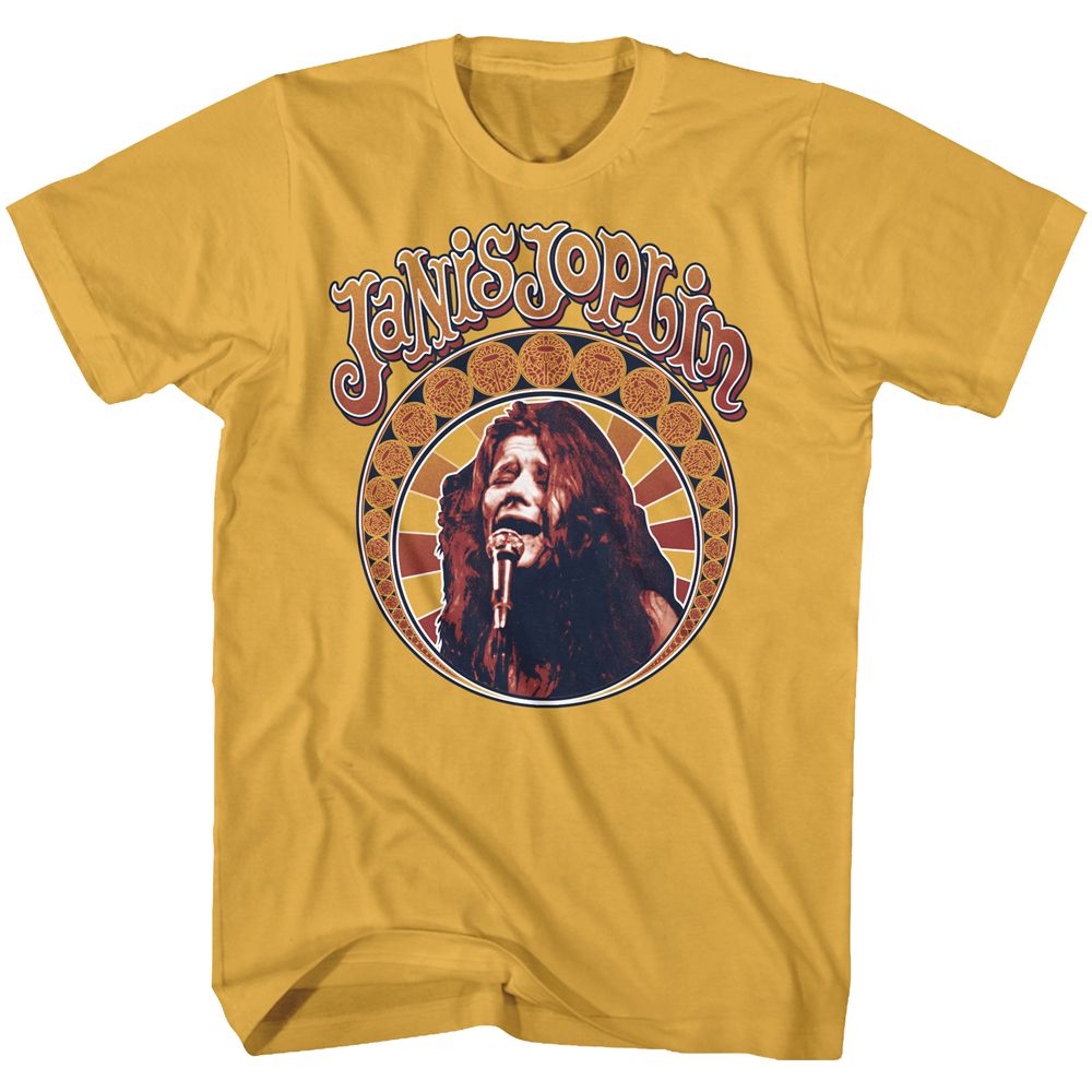 Wholesale Janis Joplin Nouveau Circle T-Shirt