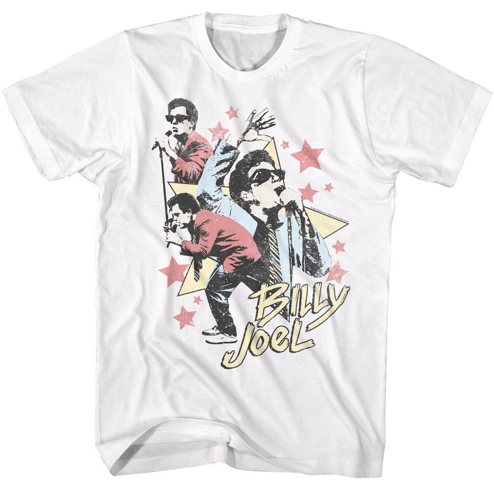 Wholesale Billy Joel Pastel Stars T-Shirt