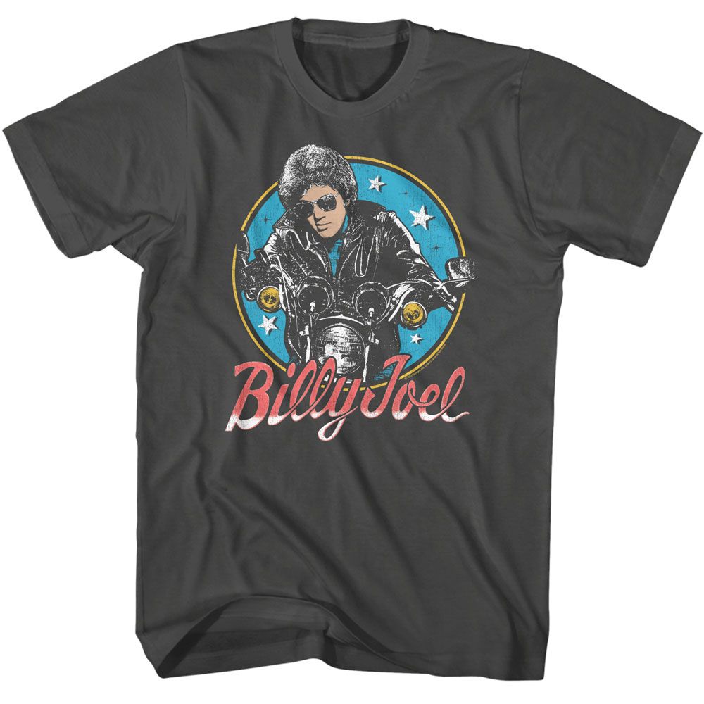 Wholesale Billy Joel Bikes and Stars T-Shirt