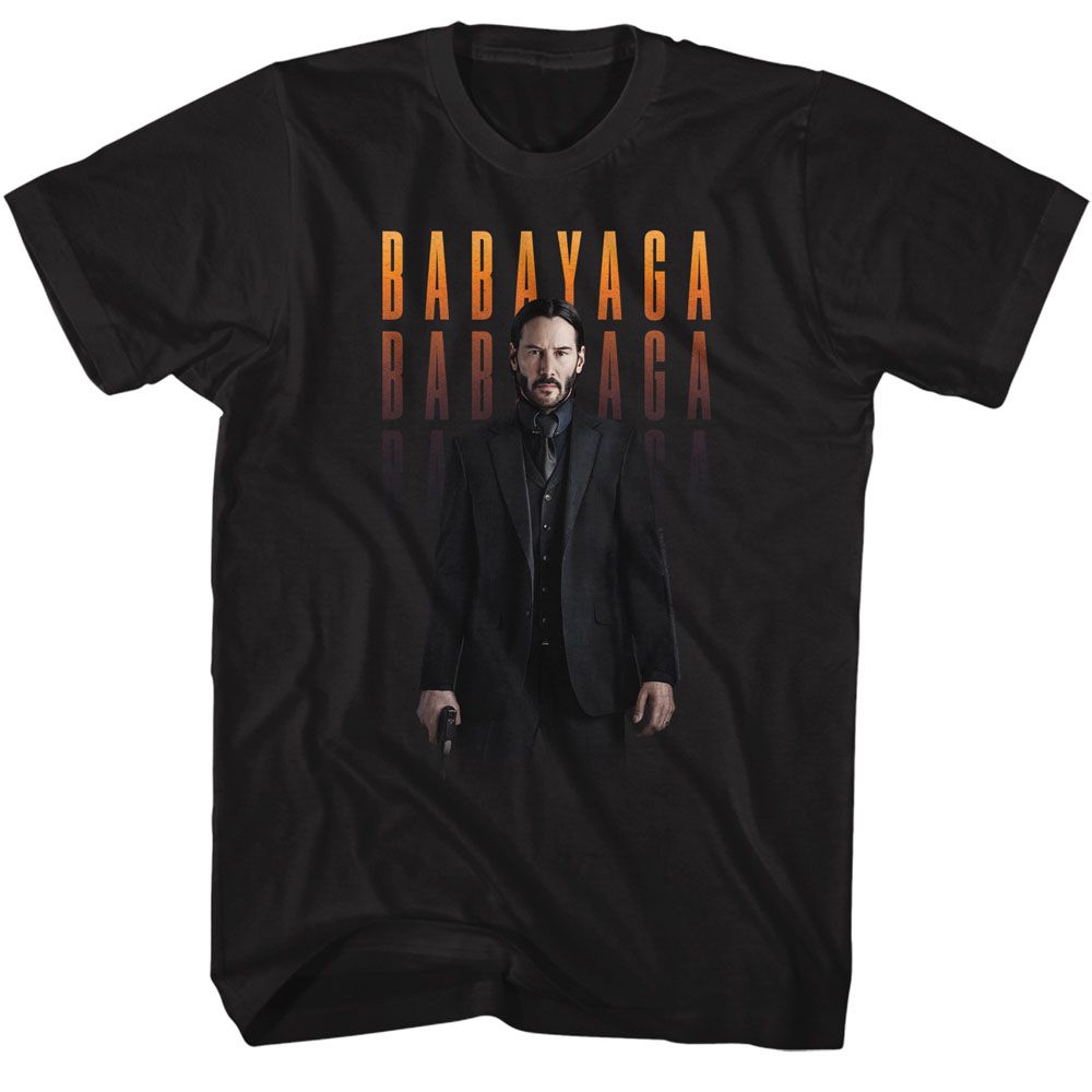 Wholesale John Wick Baba Yaga Black Adult T-Shirt