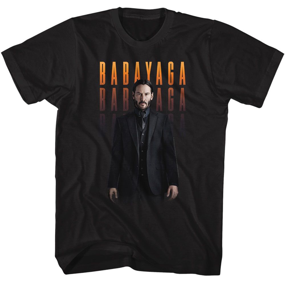 Wholesale John Wick Baba Yaga No Gun Black Adult T-Shirt