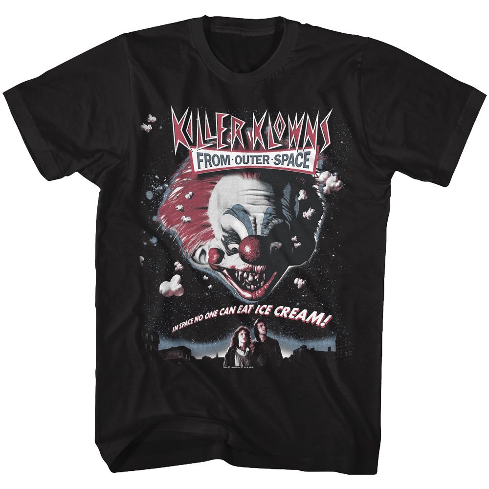 Wholesale Killer Klowns Poster Black Adult T-Shirt