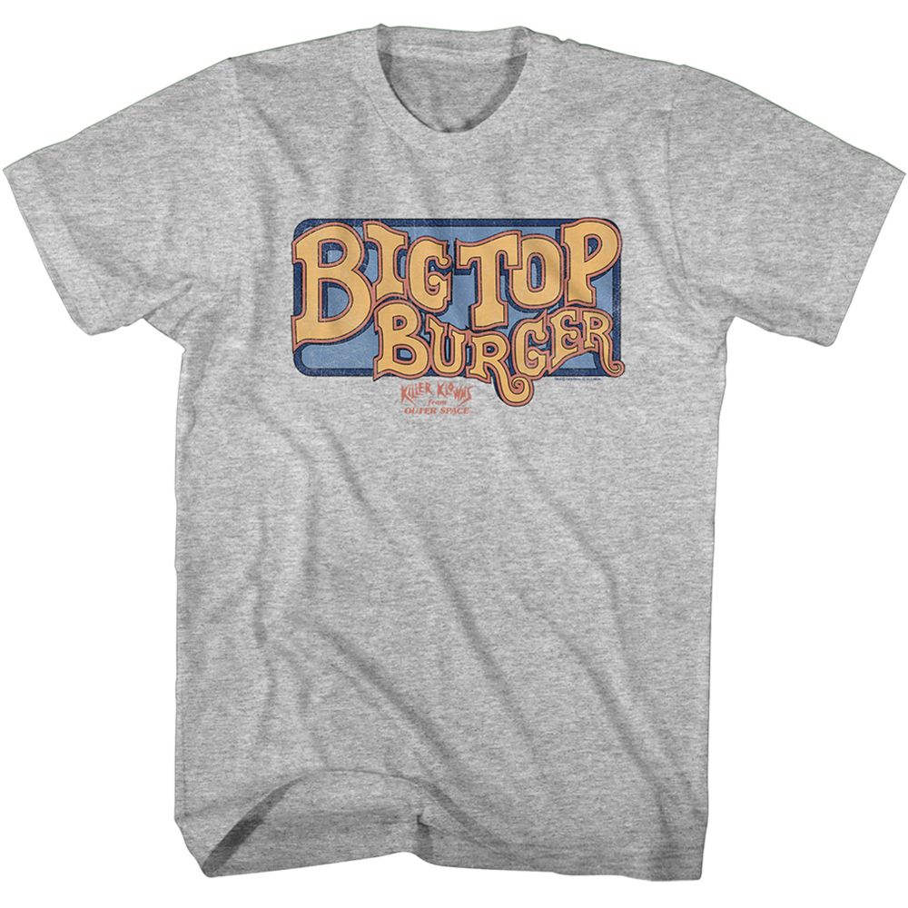 Wholesale Killer Klowns Big Top Burger Heather Gray Adult T-Shirt