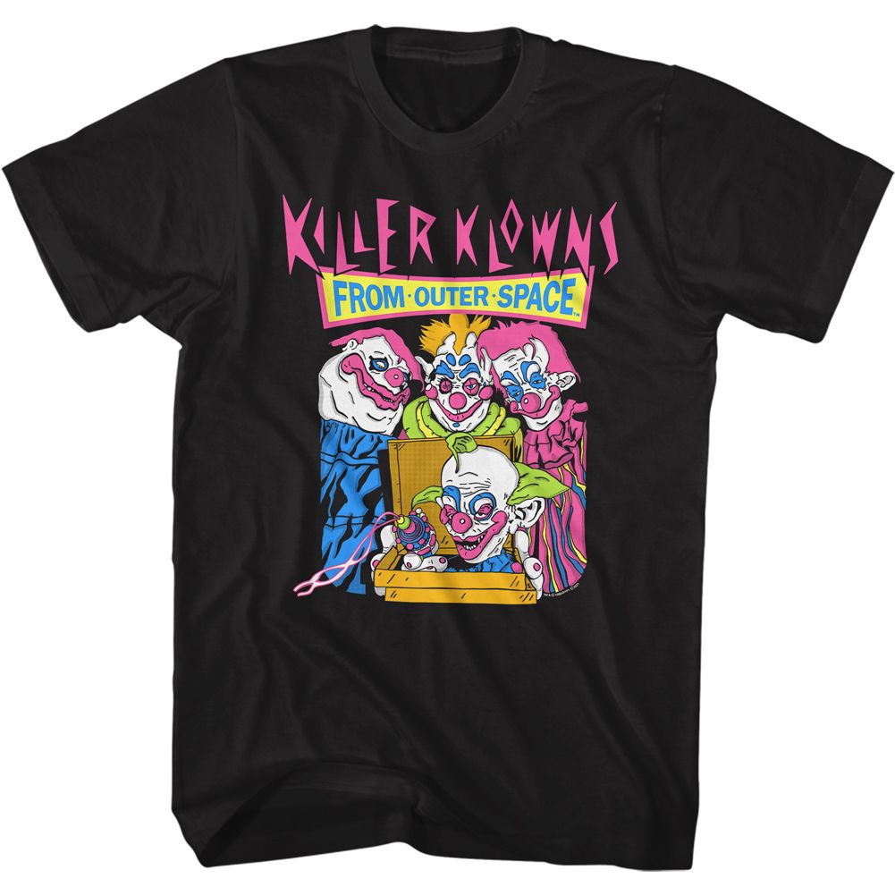 Wholesale Killer Klowns Pizza Deliveries Black Adult T-Shirt