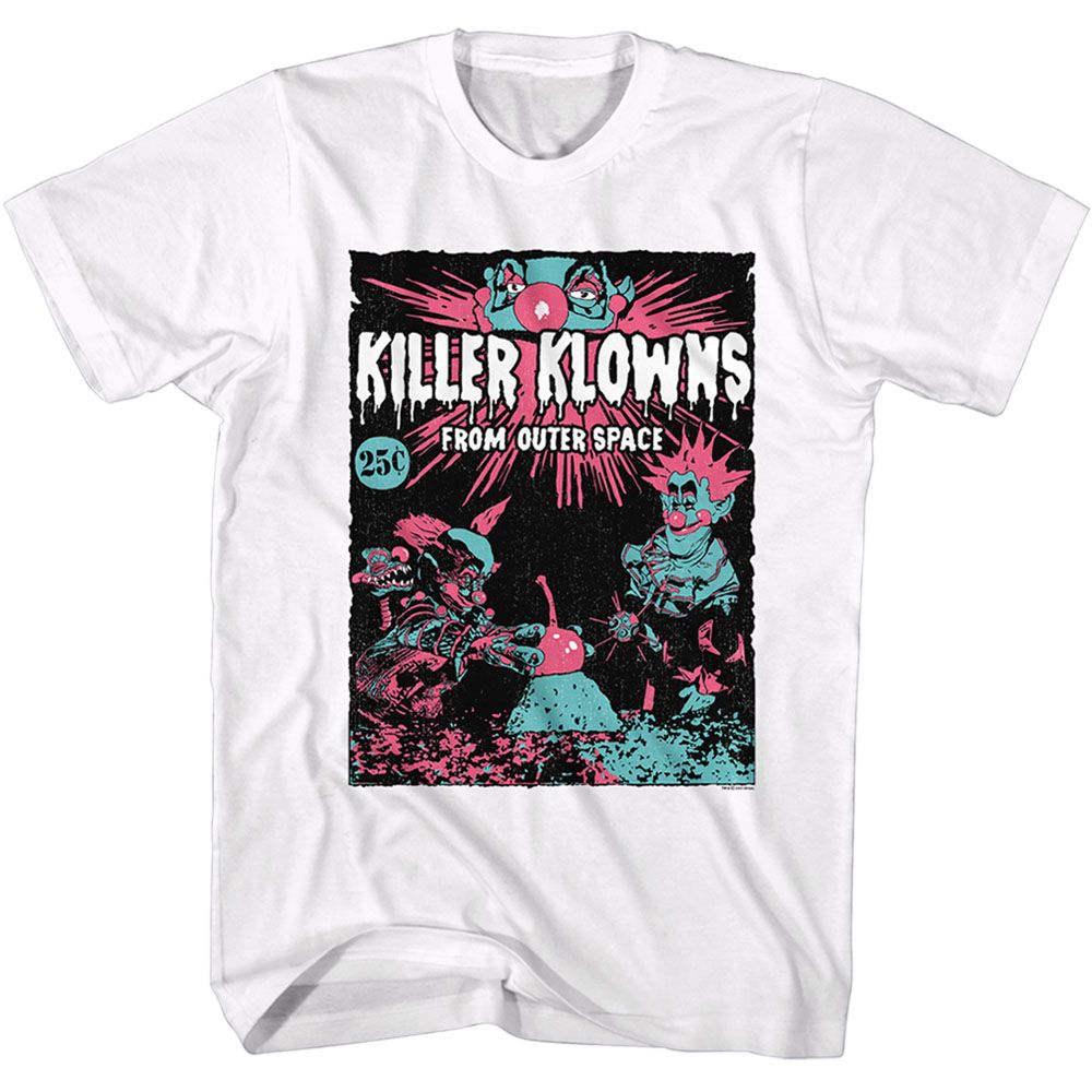 Wholesale Killer Klowns Killer Komic White Adult T-Shirt