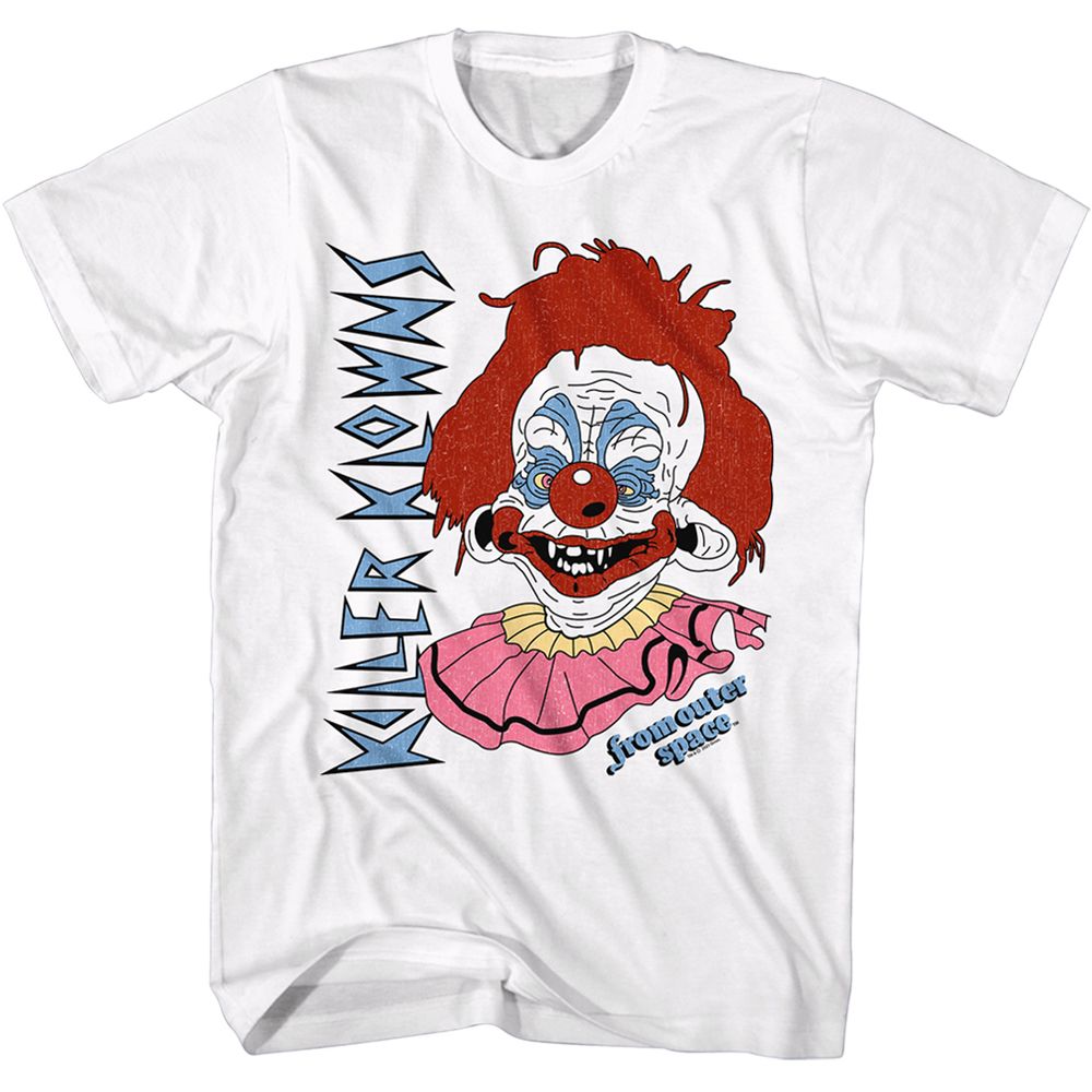 Wholesale Killer Klowns Rudy Headshot White Adult T-Shirt