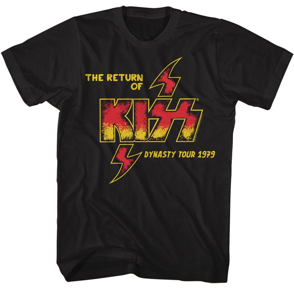 Wholesale KISS The Return 1979 T-Shirt