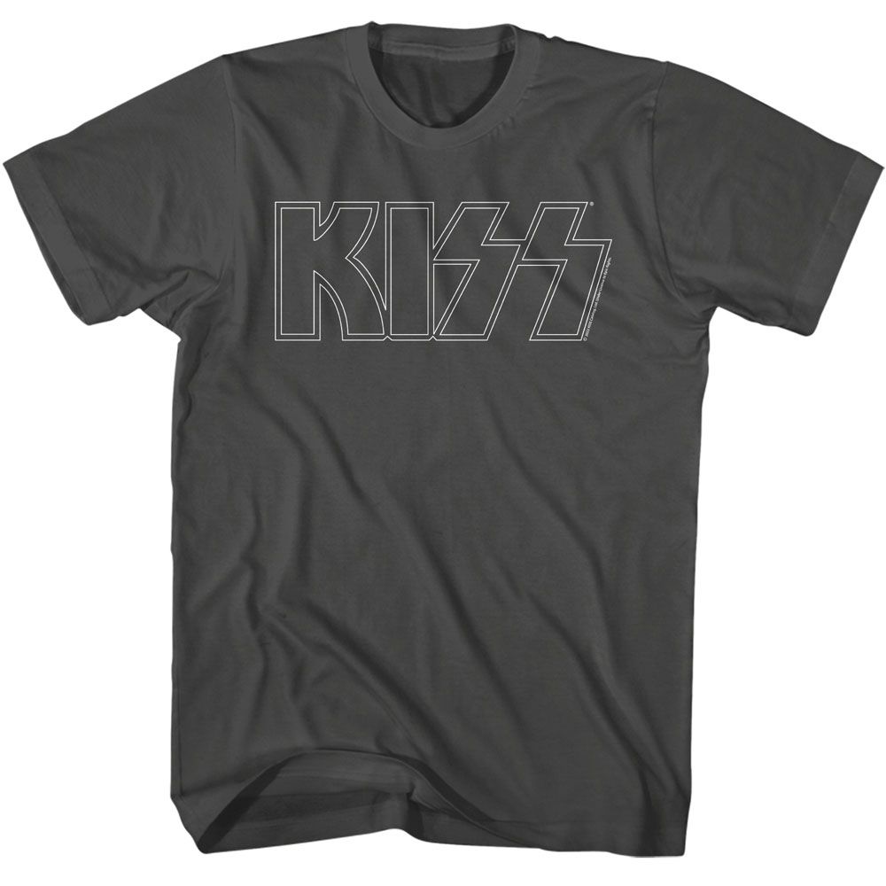 Wholesale KISS Outline T-Shirt