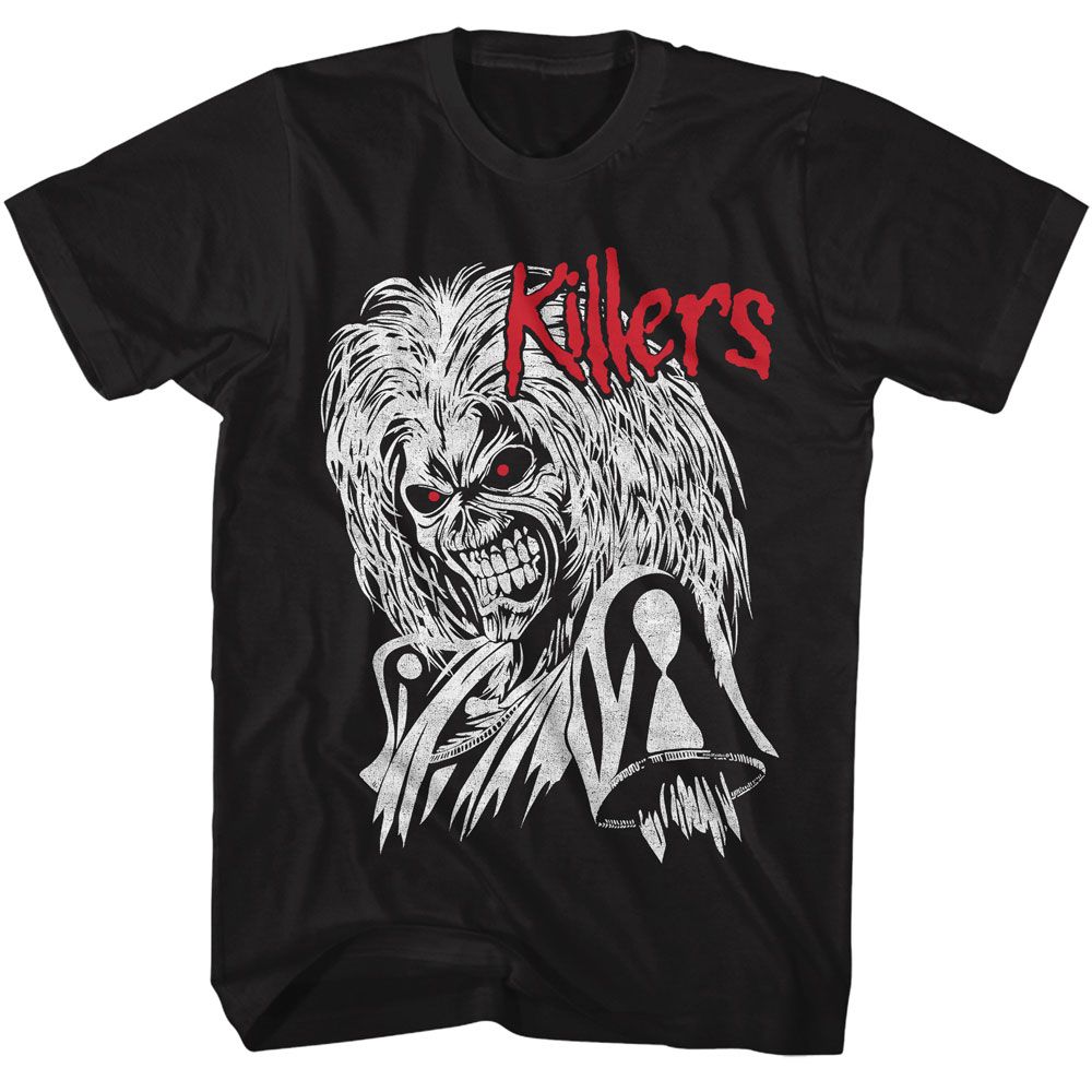 Wholesale Iron Maiden Red and White Killers T-Shirt