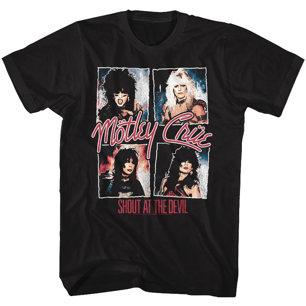 Wholesale Motley Crue Shout At the Devil T-Shirt