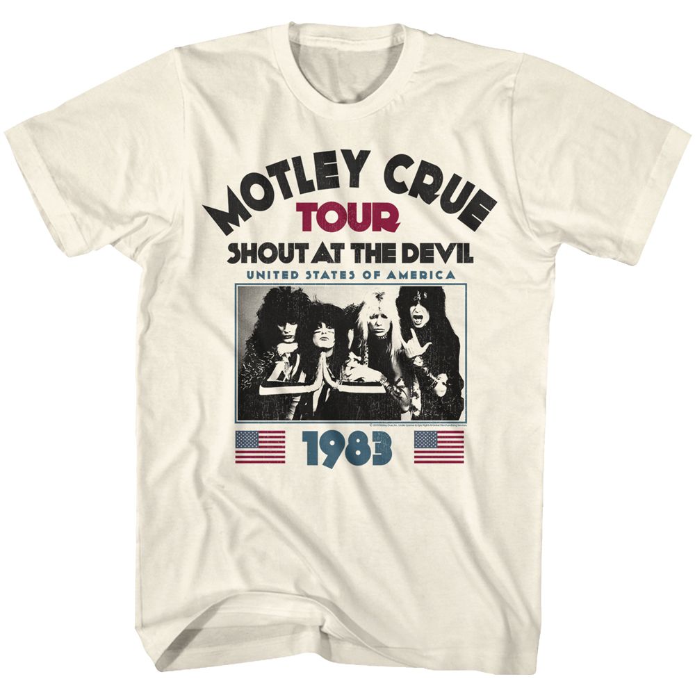 Wholesale Motley Crue Shout at the Devil 83 T-Shirt