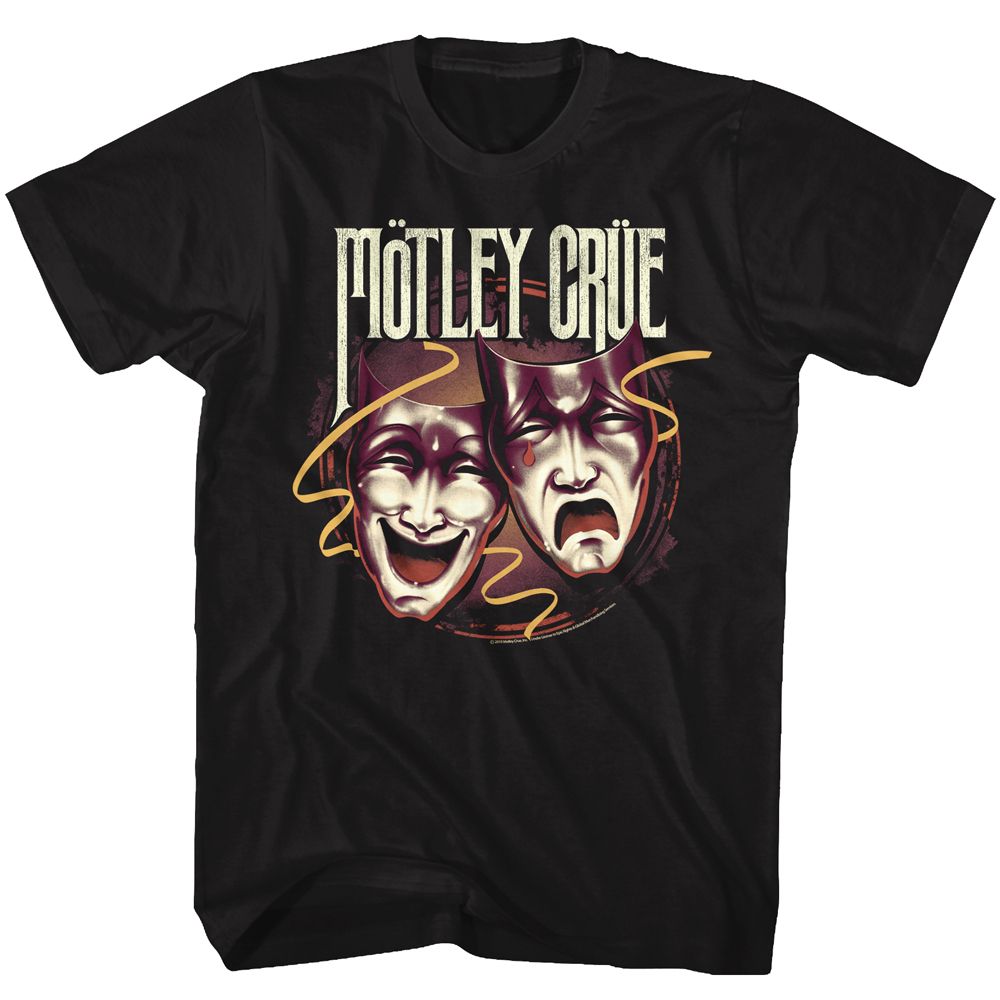 Wholesale Motley Crue Drama Masks T-Shirt