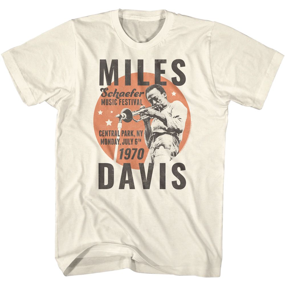 Wholesale Miles Davis 1970 Circle T-Shirt