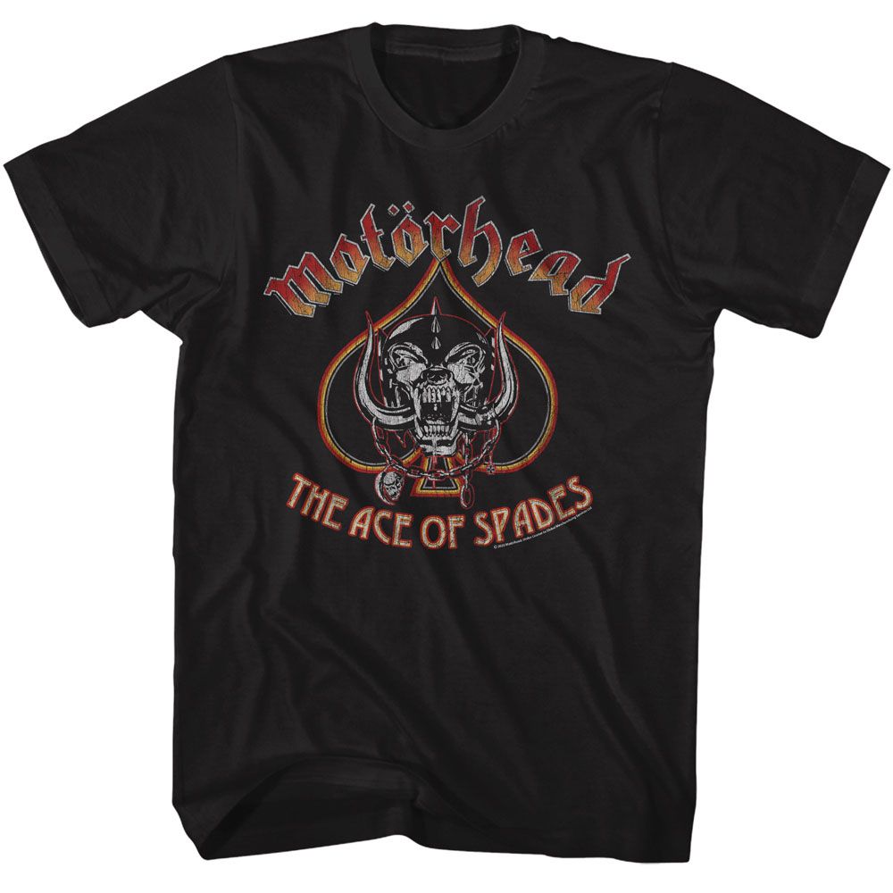 Wholesale Motorhead Snaggletooth and Spade T-Shirt