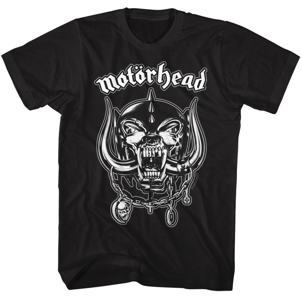 Wholesale Motorhead Snaggletooth and Logo T-Shirt