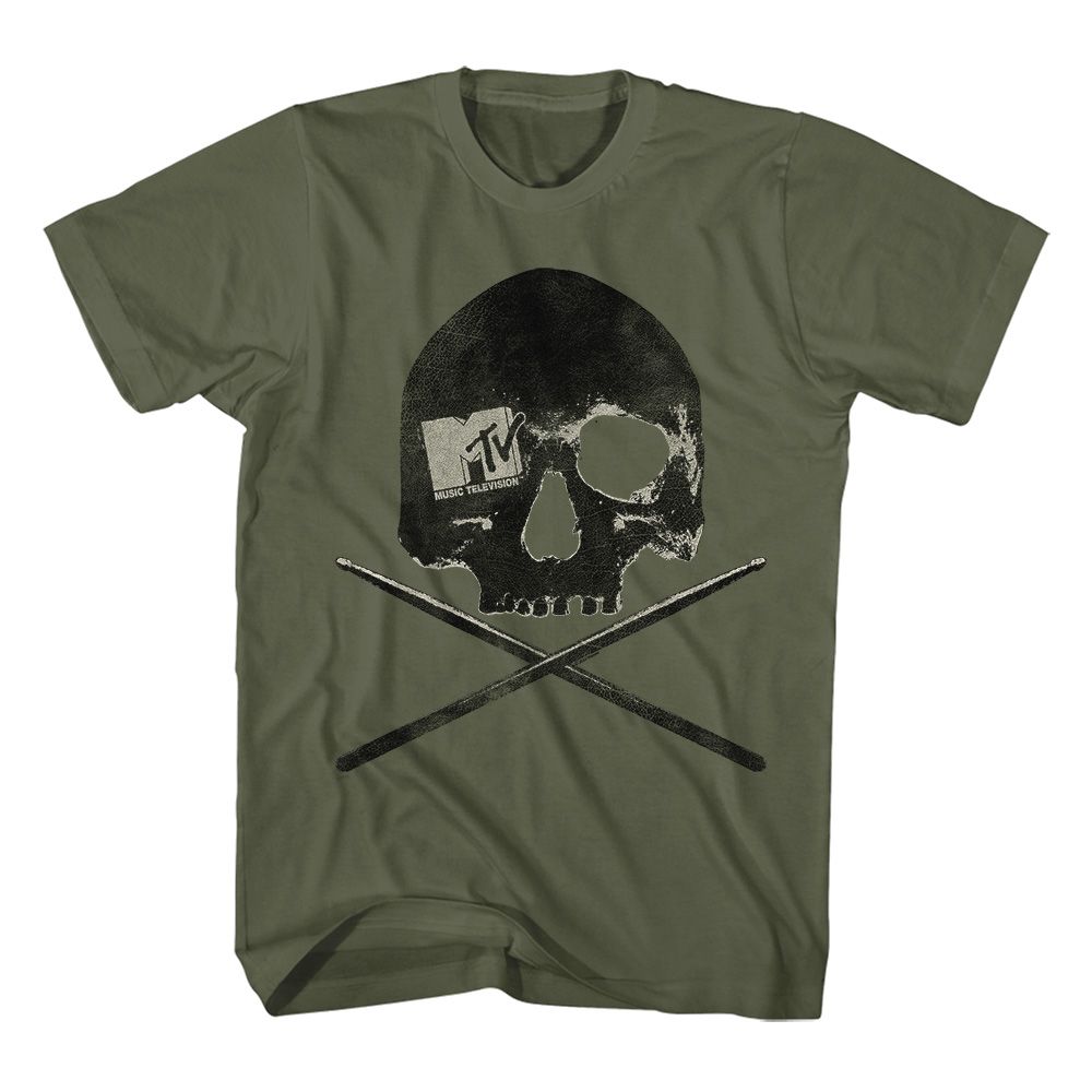 Wholesale MTV SKULLS AND STICKS T-Shirt