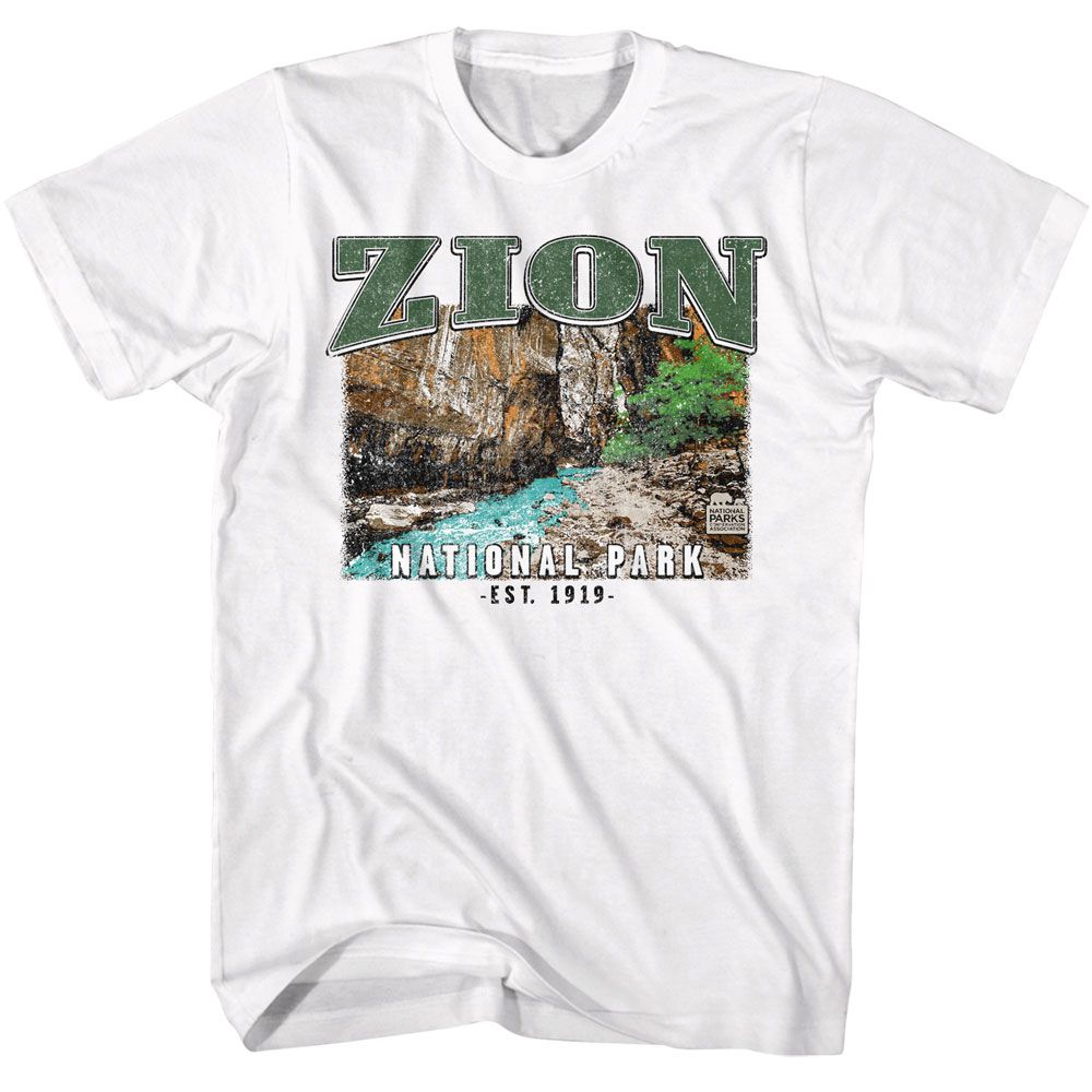 Wholeale NPCA-ZION-WHITE ADULT S/S TSHIRT-S
