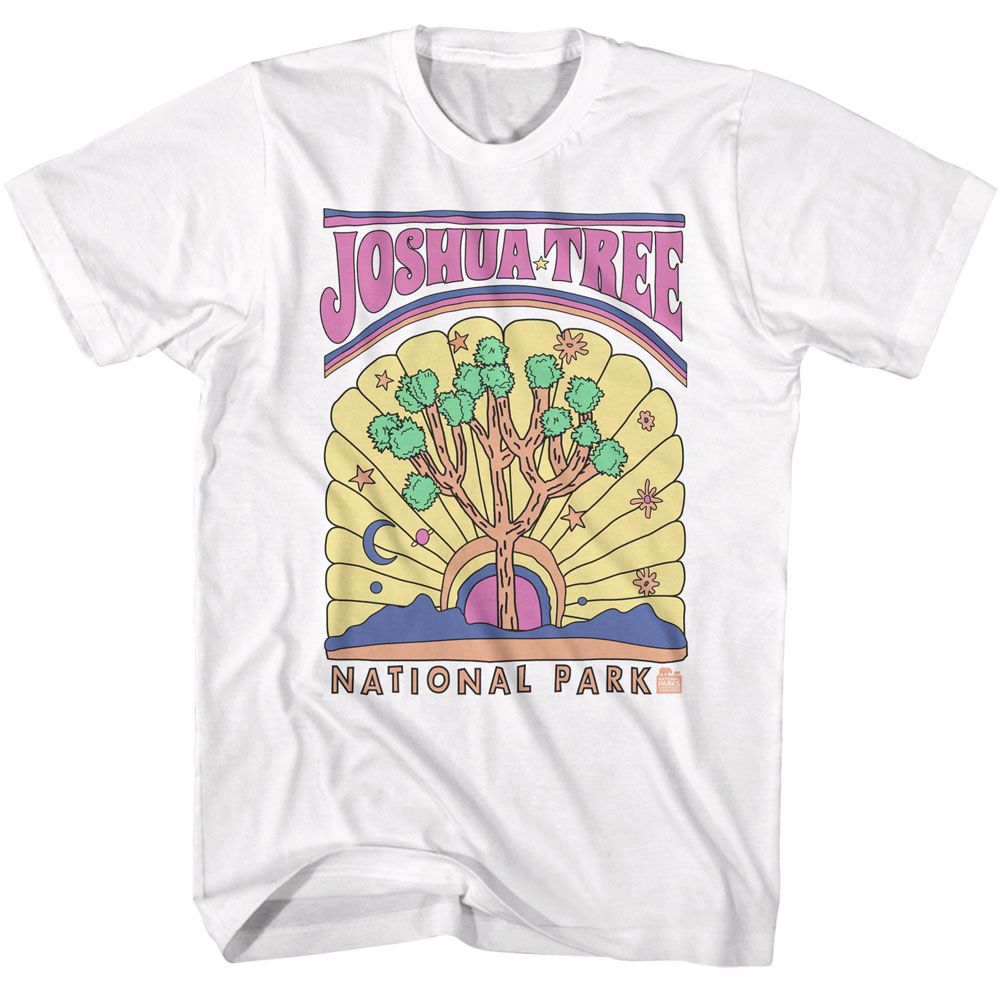Wholeale NPCA-JOSHUA TREE COLORFUL-WHITE ADULT S/S TSHIRT-S