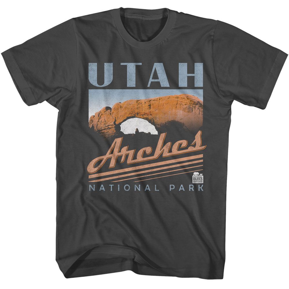 Wholeale NPCA-UTAH ARCHES-SMOKE ADULT S/S TSHIRT-S