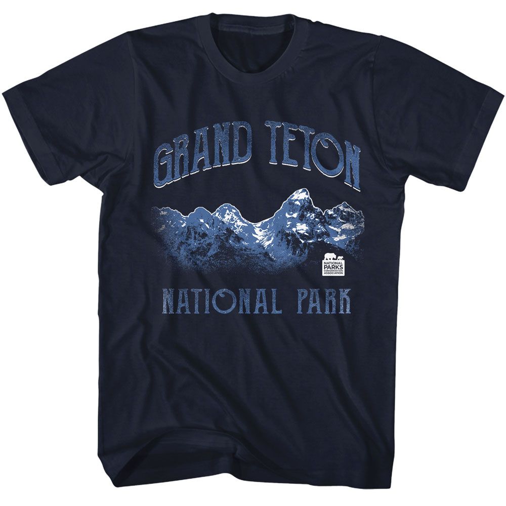 Wholeale NPCA-GRAND TETON-NAVY ADULT S/S TSHIRT-S