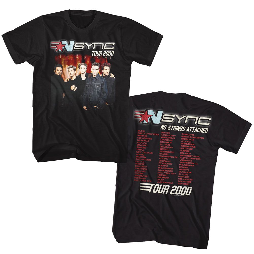 Wholesale NSYNC Tour 2000 T-Shirt