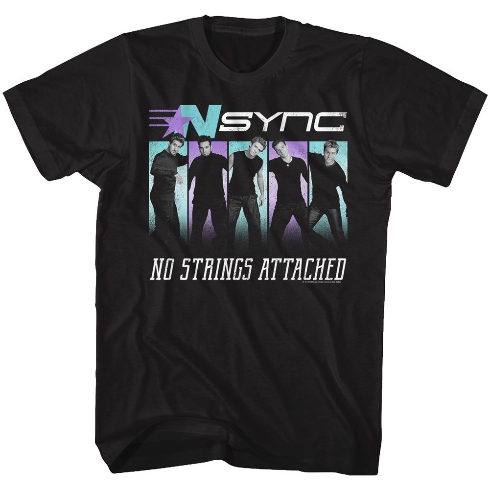 Wholesale NSYNC Blue Purple T-Shirt