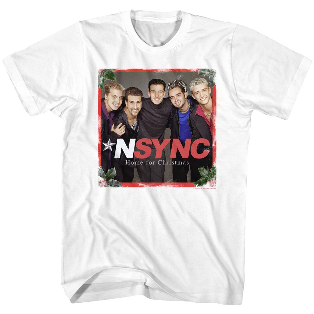 Wholesale NSYNC Home For Christmas T-Shirt