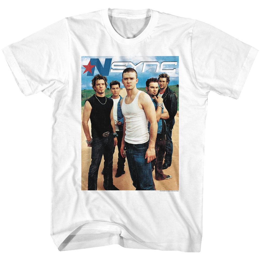 Wholesale NSYNC Clouds Photo T-Shirt