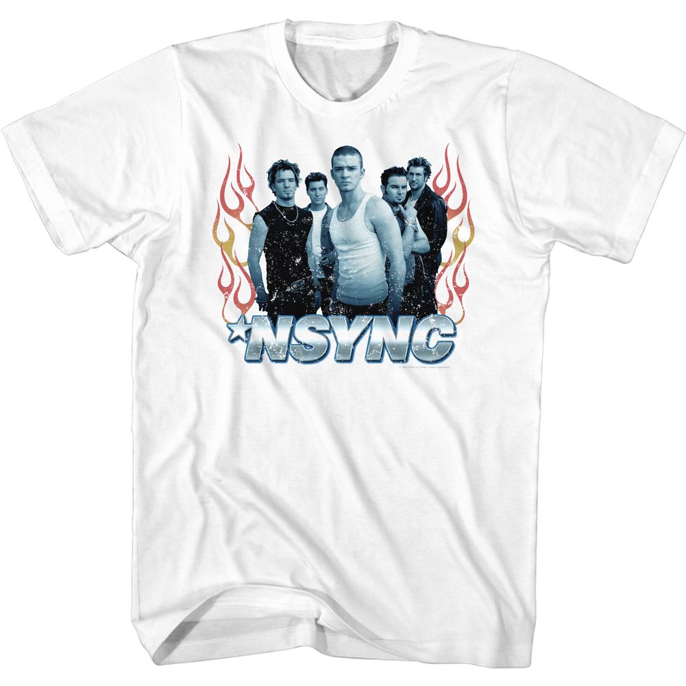 Wholesale NSYNC Flames T-Shirt