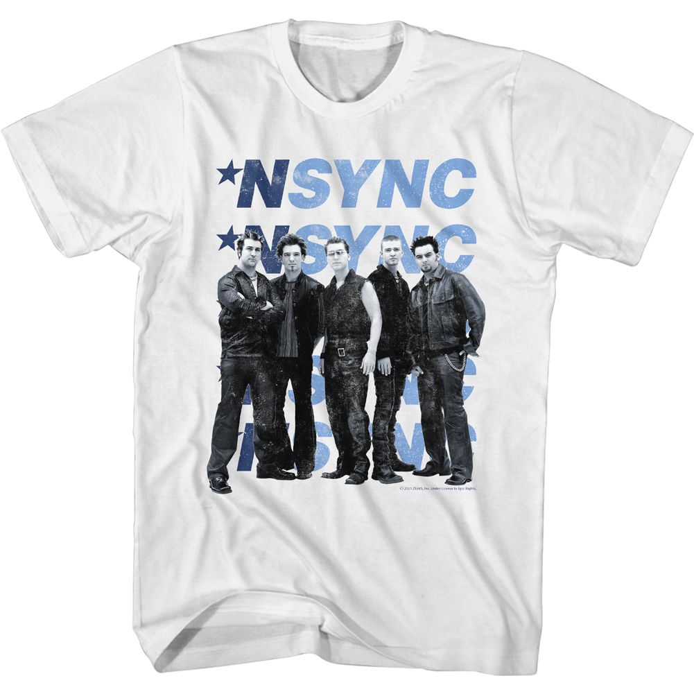 Wholesale NSYNC Multi-Logo T-Shirt