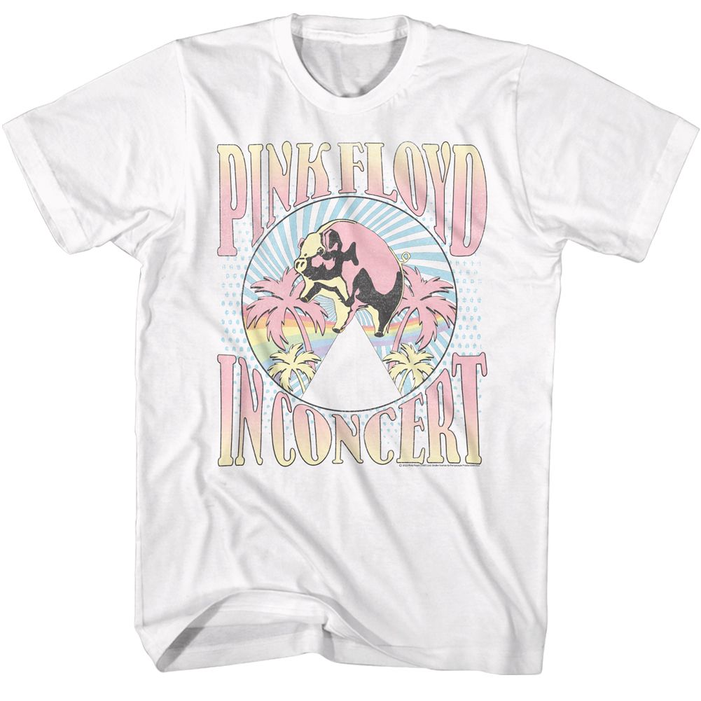 Wholesale Pink Floyd Palm Trees T-Shirt