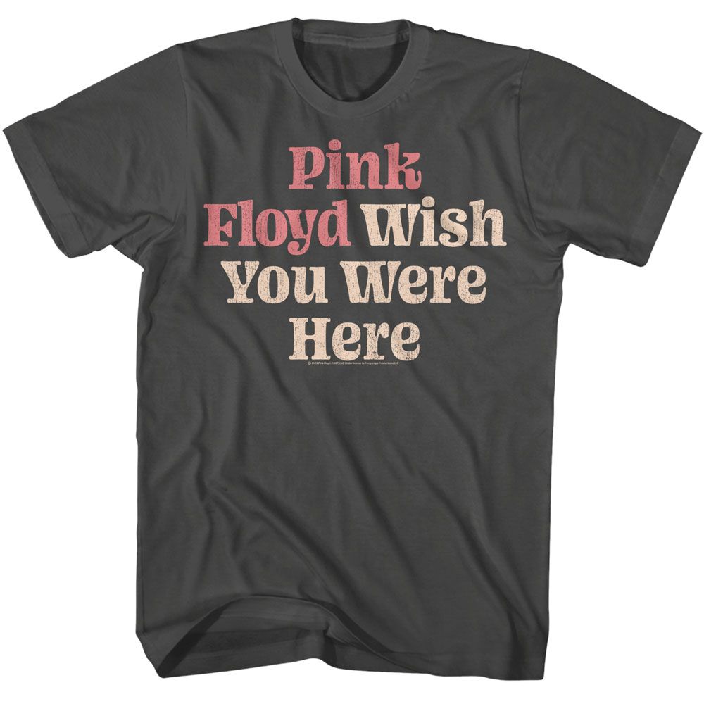Wholesale Pink Floyd Wish You Were Here Text T-Shirt