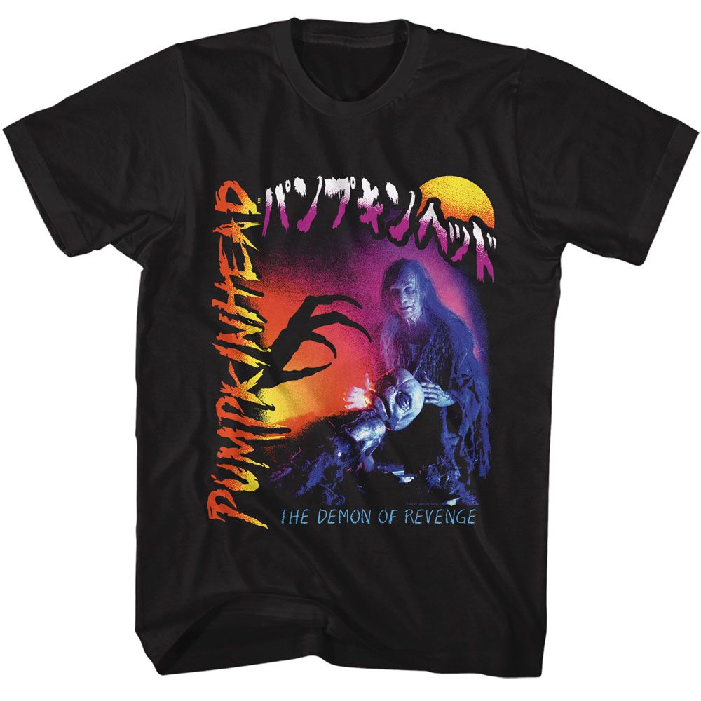 Wholesale Pumpkinhead Movie Demon of Revenge Black Adult T-Shirt