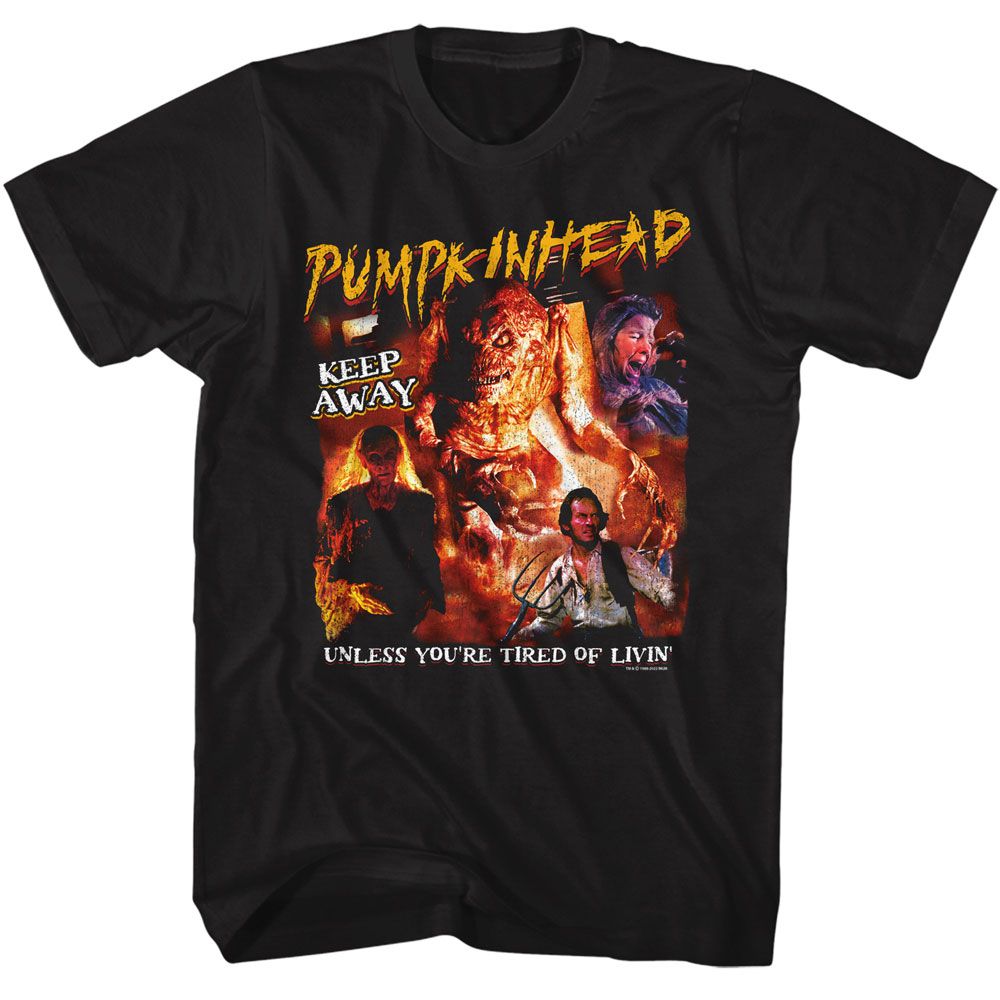 Wholesale Pumpkinhead Movie Collage Black Adult T-Shirt