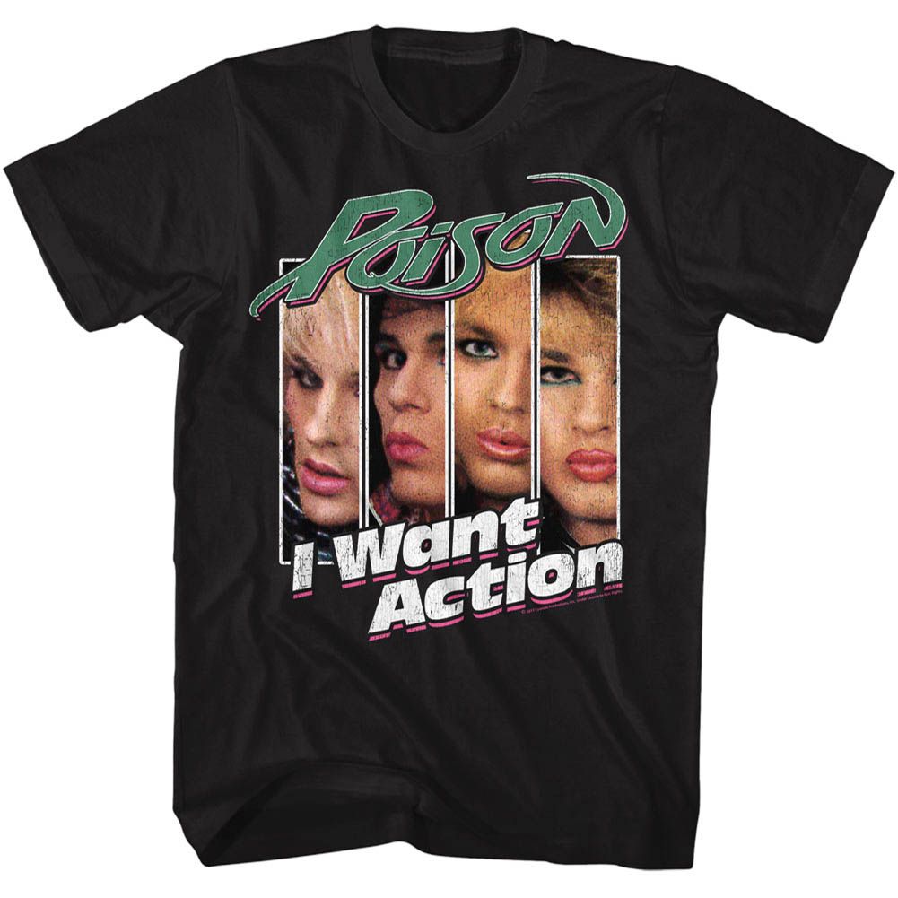 Wholesale Poison I Want Action T-Shirt