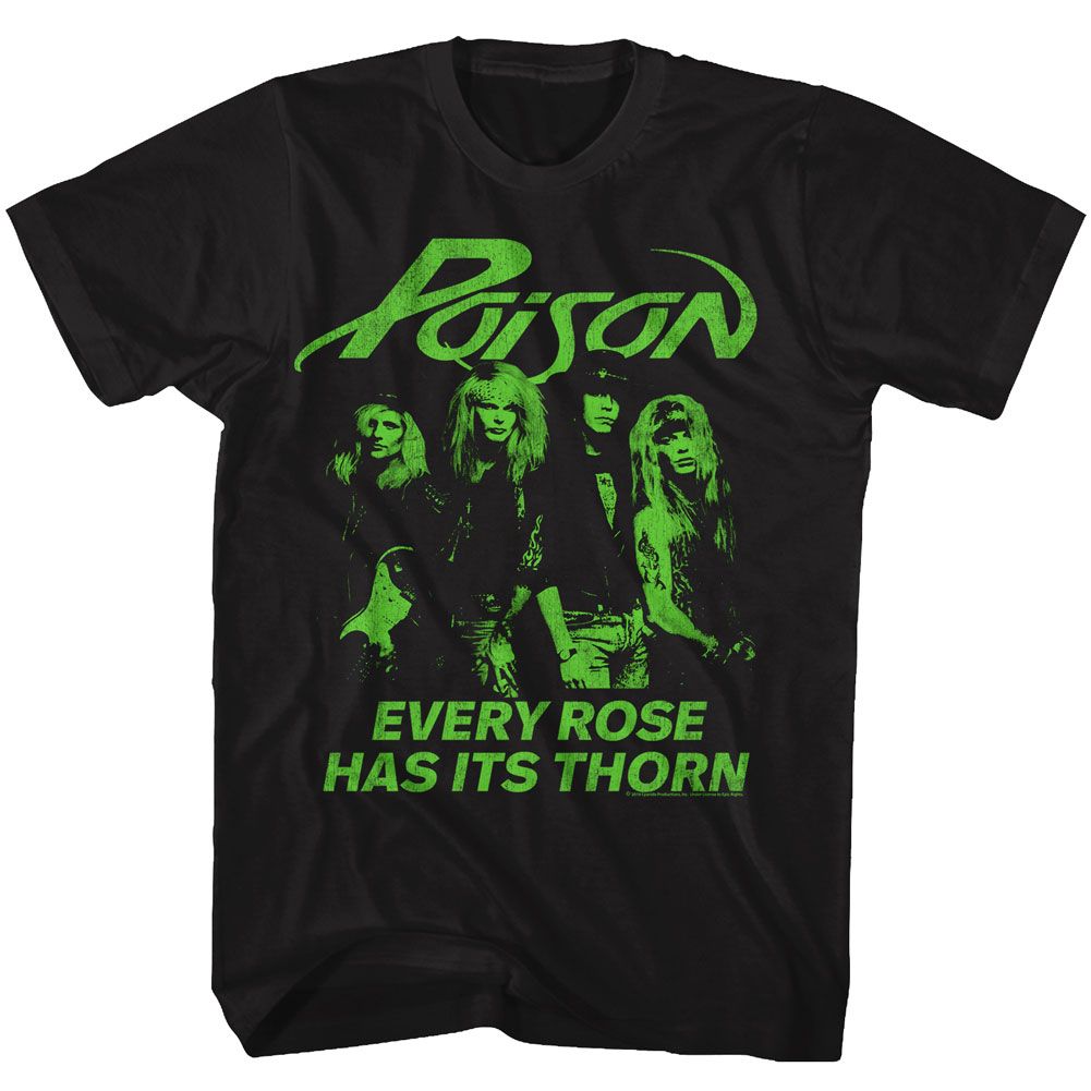 Wholesale Poison Every Rose Has it's Thorn T-Shirt