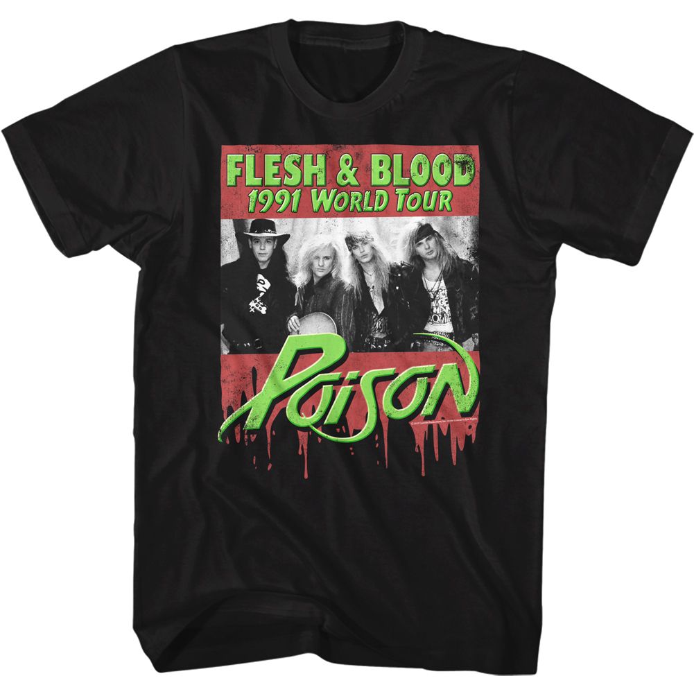 Wholesale Poison Flesh and Blood 2 T-Shirt
