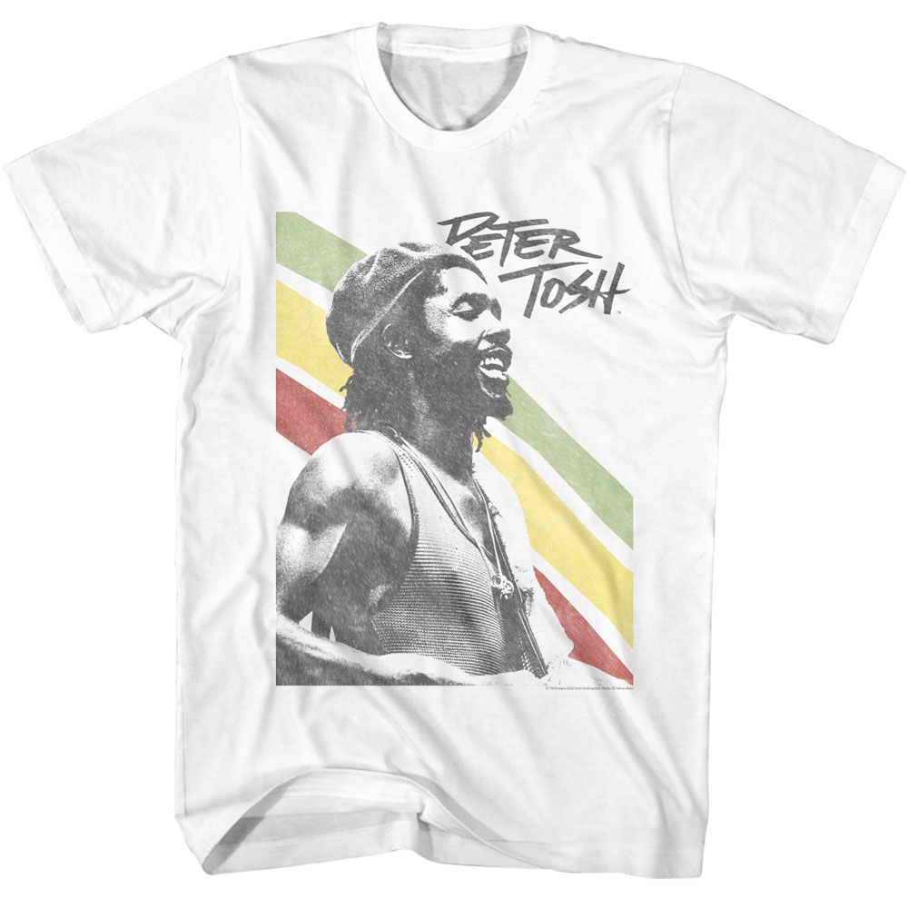 Wholesale Peter Tosh Rasta Stripes T-Shirt