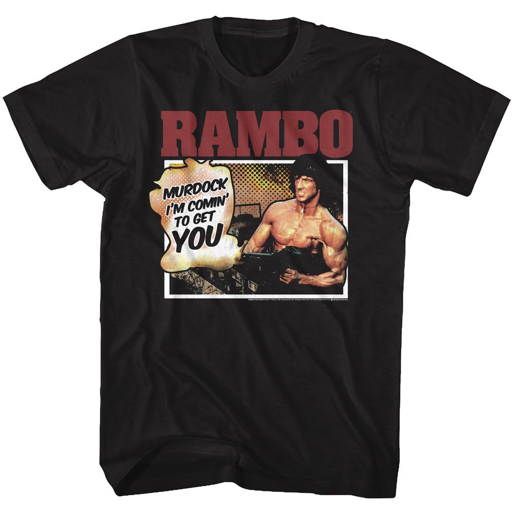 Wholesale Rambo Movie You Wont Believe Black Adult T-Shirt
