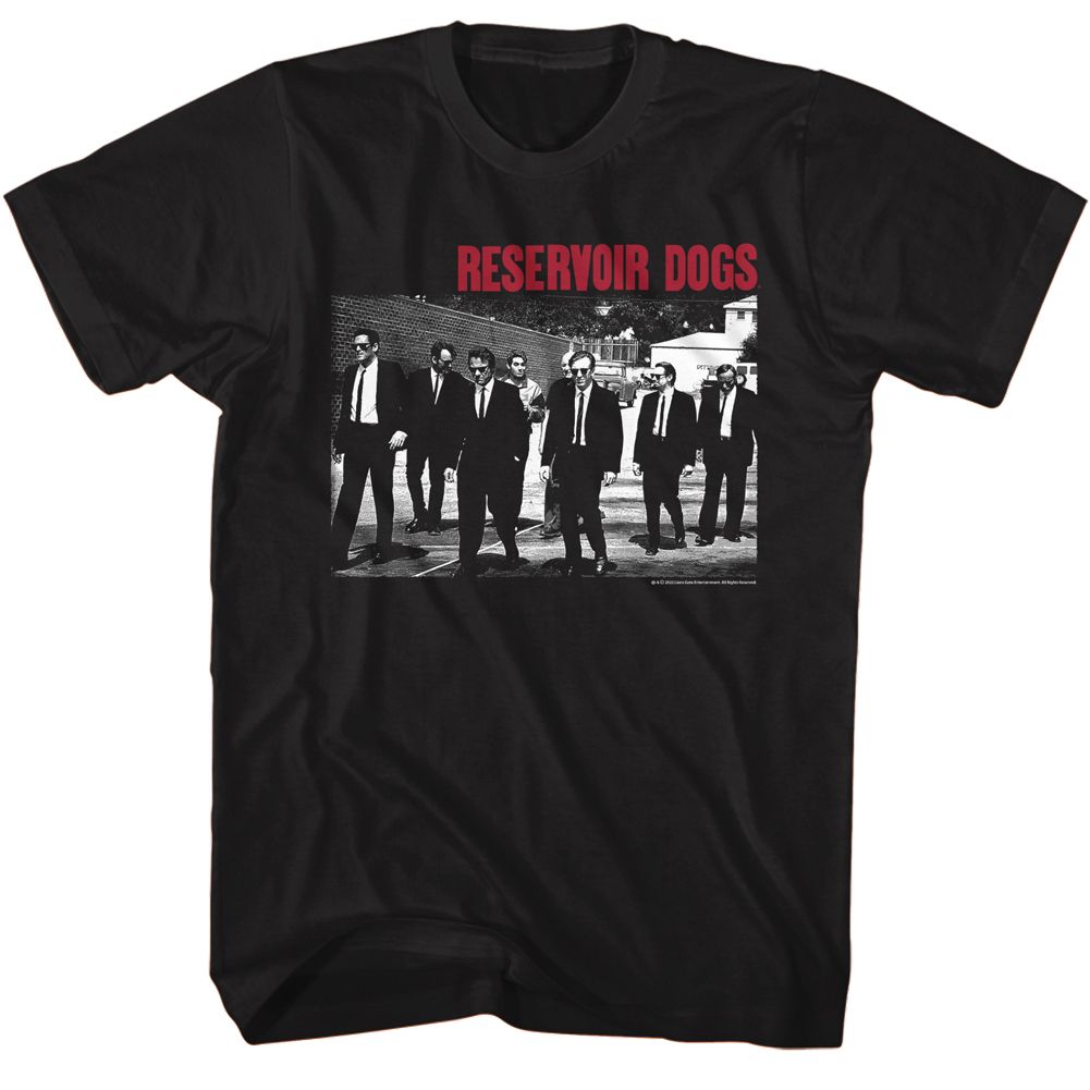 Wholesale Reservoir Dogs Movie Groupshot Black Adult T-Shirt