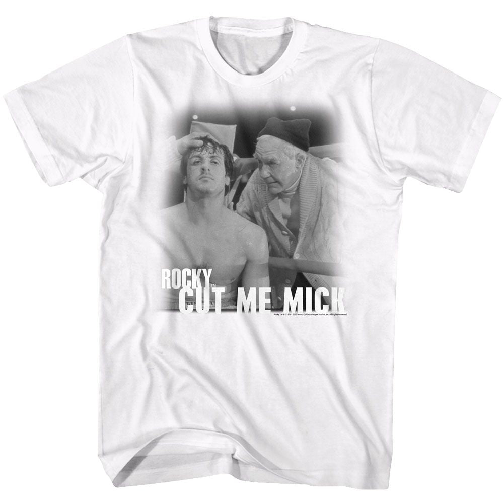Wholesale Rocky Movie Rock and Mick White Adult T-Shirt