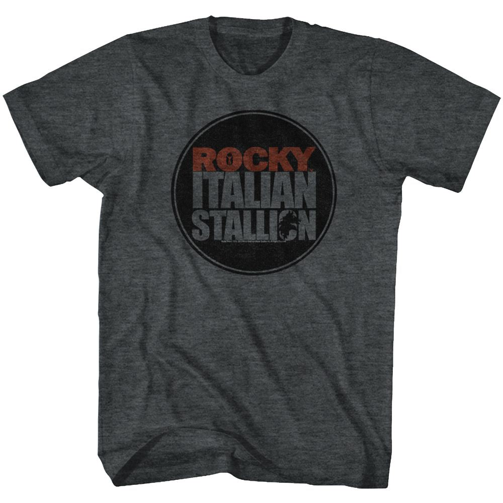 Wholesale Rocky Movie RKY Seal Heather Black Adult T-Shirt