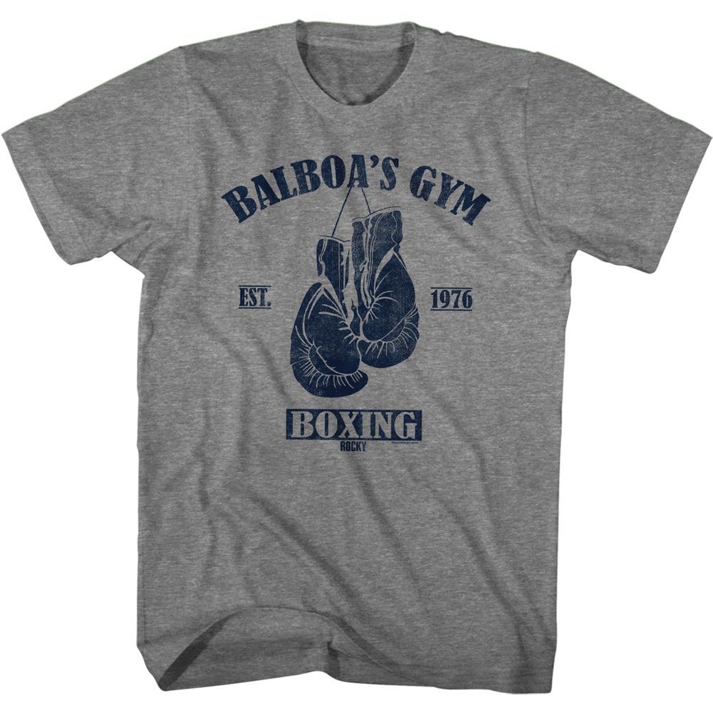 Wholesale Rocky Movie Hang Low Heather Graphite Adult T-Shirt