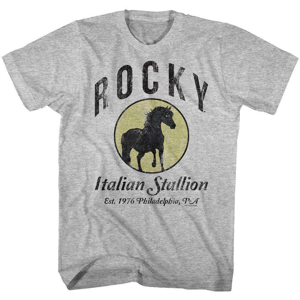 Wholesale Rocky Movie Established 1967 Heather Gray Adult T-Shirt