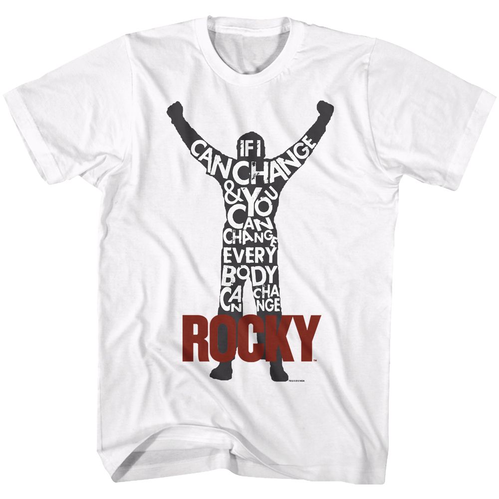 Wholesale Rocky Movie Winner White Adult T-Shirt