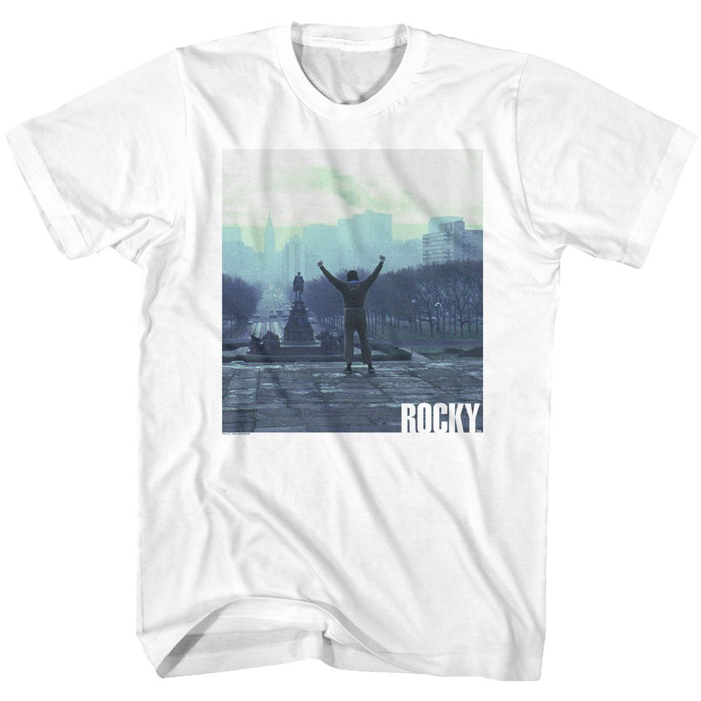 Wholesale Rocky Movie Live White Adult T-Shirt
