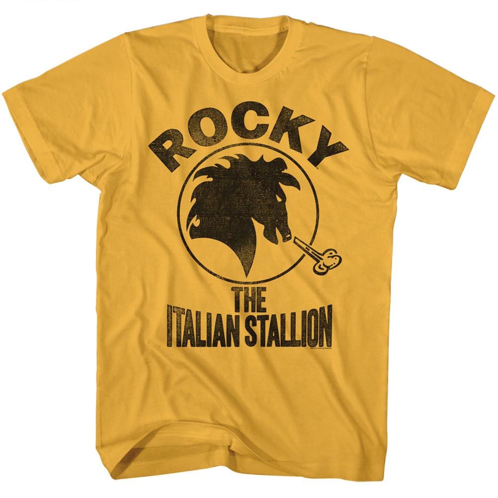 Wholesale Rocky Movie Itallionstallion Solid Ginger Adult T-Shirt