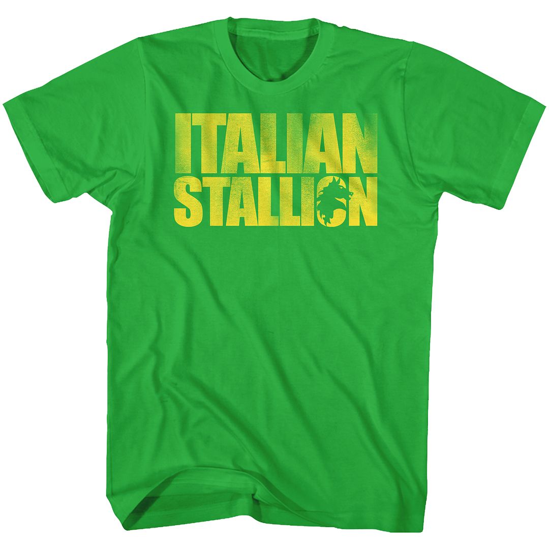 Wholesale Rocky Movie Italian Green Solid Kelly Adult T-Shirt