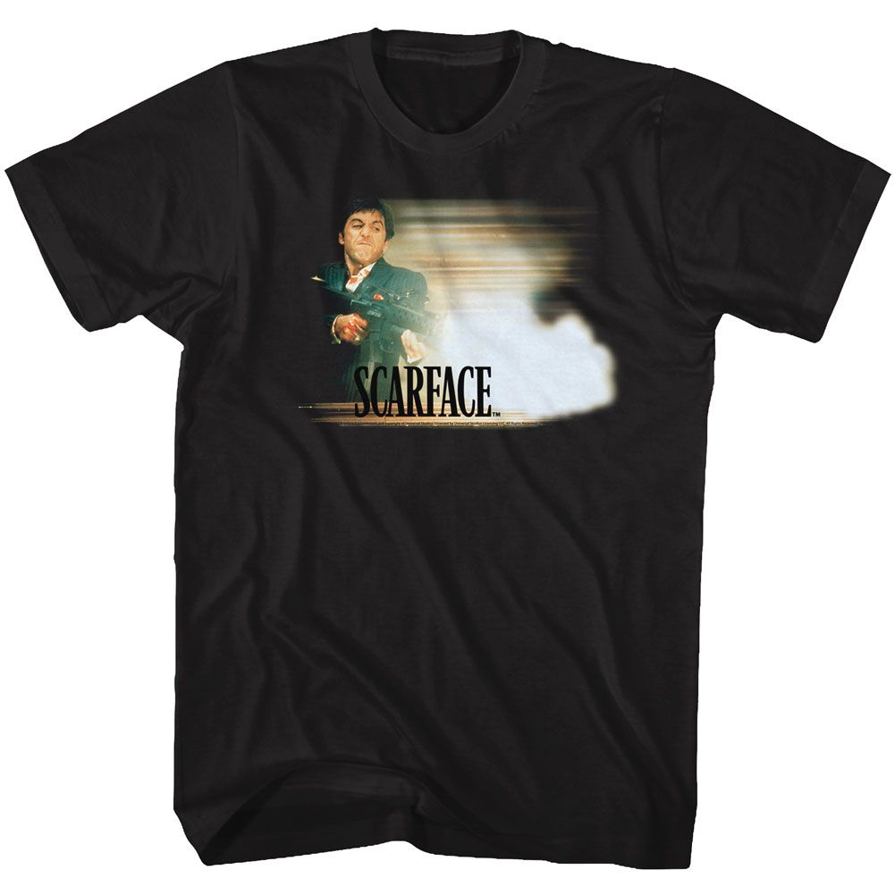 Wholesale Scarface Movie Glowy Dude Black Adult T-Shirt